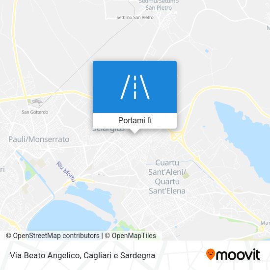 Mappa Via Beato Angelico