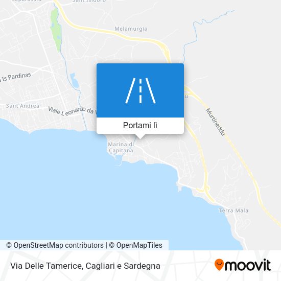 Mappa Via Delle Tamerice