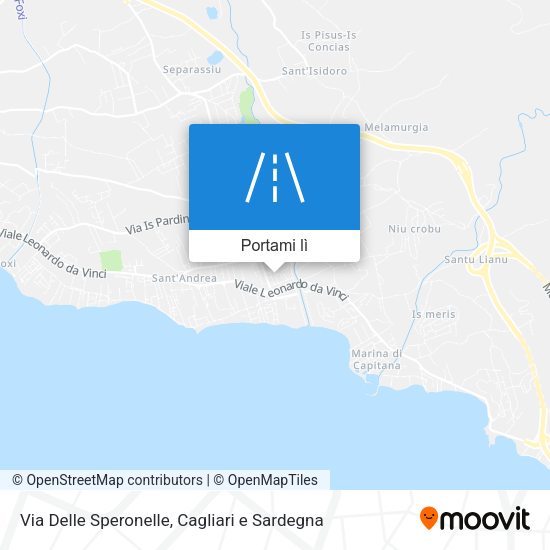 Mappa Via Delle Speronelle