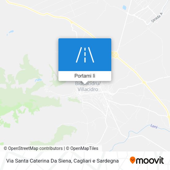 Mappa Via Santa Caterina Da Siena