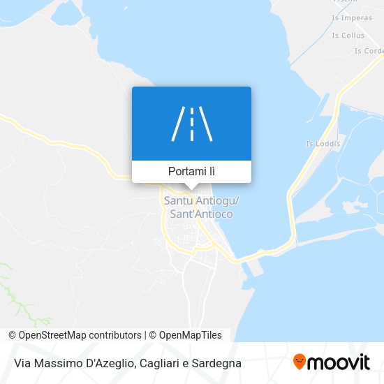 Mappa Via Massimo D'Azeglio