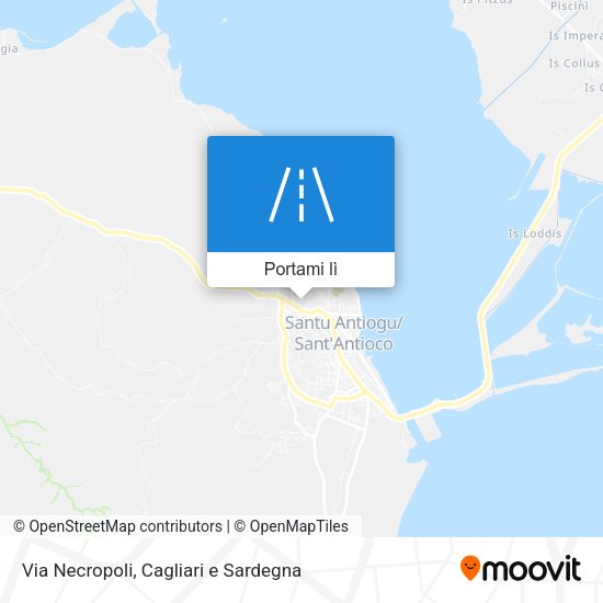 Mappa Via Necropoli
