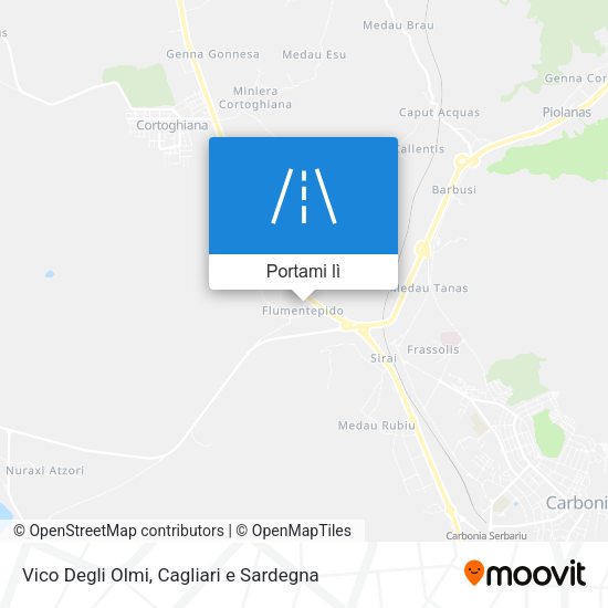 Mappa Vico Degli Olmi