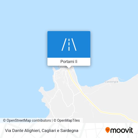 Mappa Via Dante Alighieri
