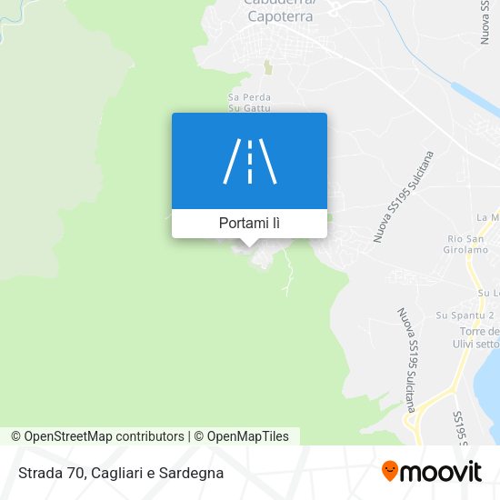 Mappa Strada 70