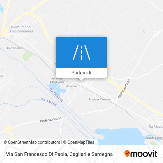 Mappa Via San Francesco Di Paola