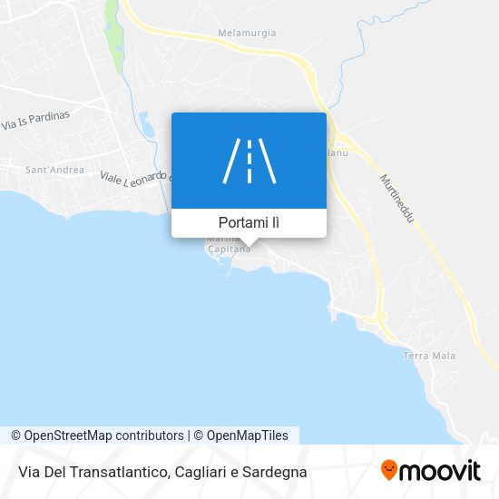 Mappa Via Del Transatlantico