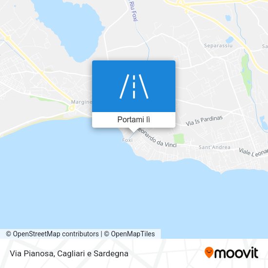 Mappa Via Pianosa