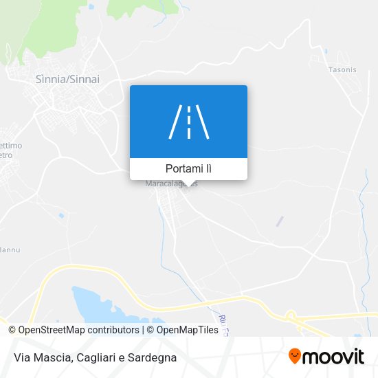 Mappa Via Mascia