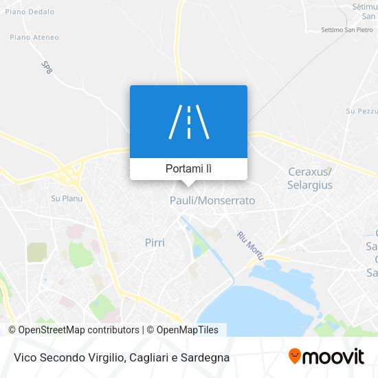 Mappa Vico Secondo Virgilio