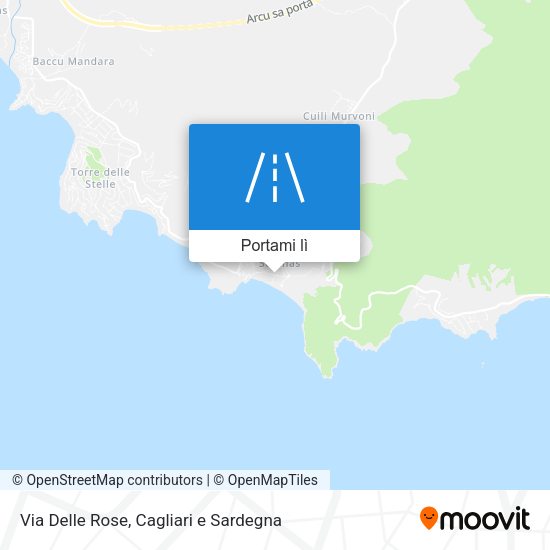 Mappa Via Delle Rose