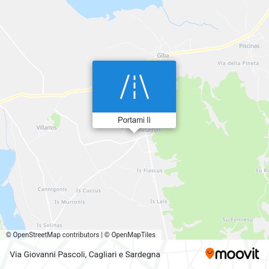 Mappa Via Giovanni Pascoli