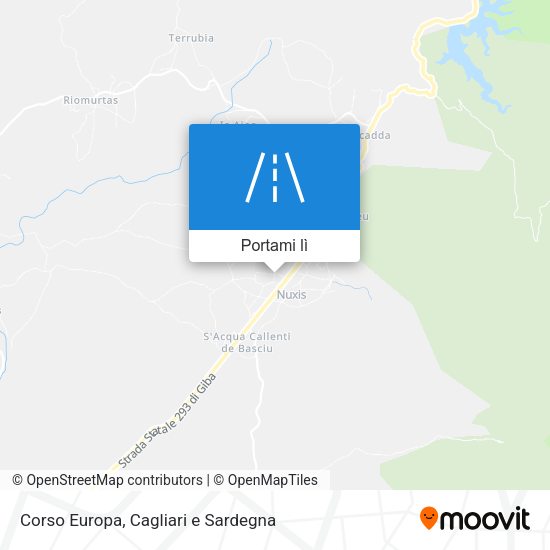 Mappa Corso Europa