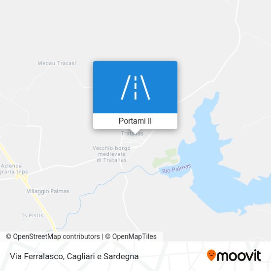 Mappa Via Ferralasco