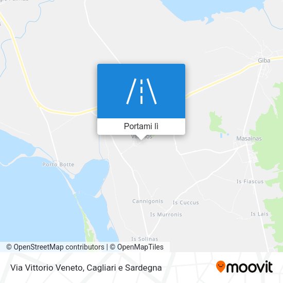 Mappa Via Vittorio Veneto