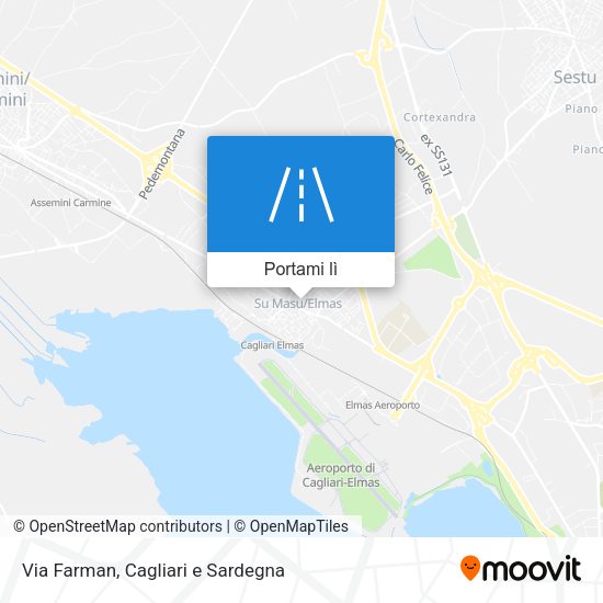 Mappa Via Farman