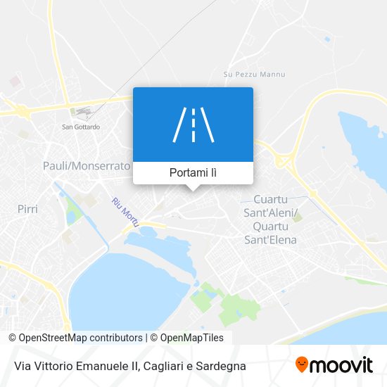 Mappa Via Vittorio Emanuele II