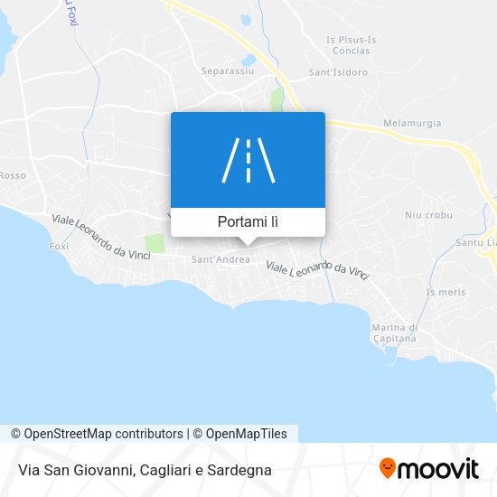 Mappa Via San Giovanni