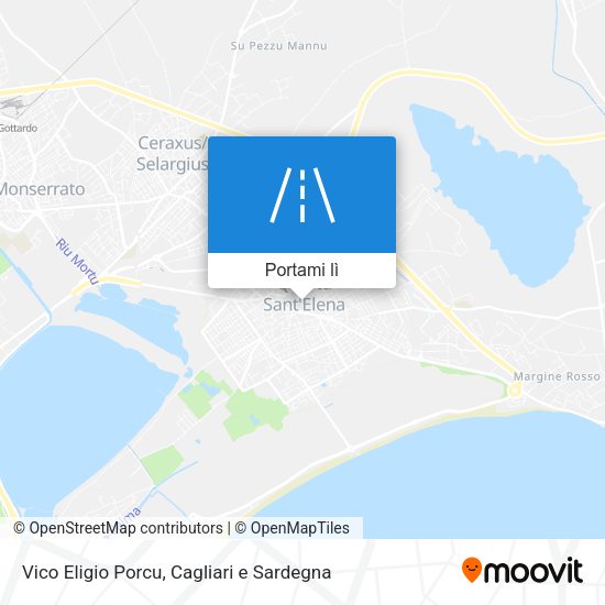 Mappa Vico Eligio Porcu
