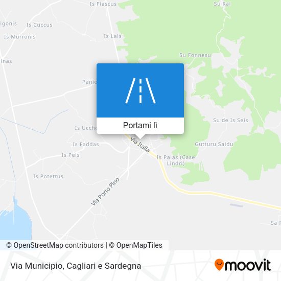 Mappa Via Municipio