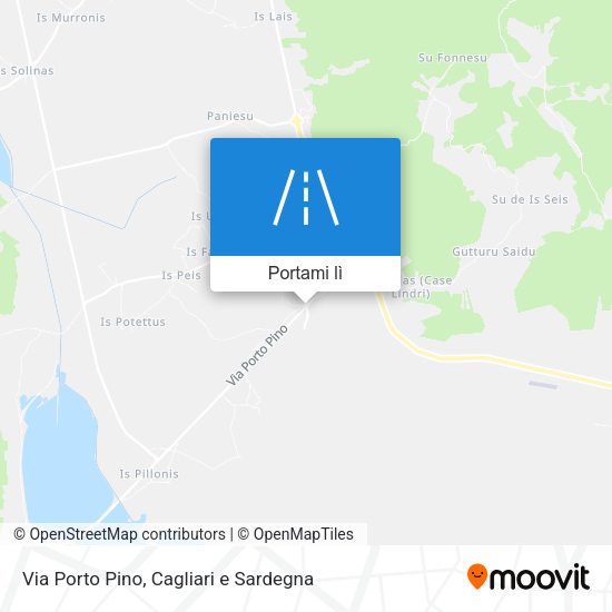 Mappa Via Porto Pino