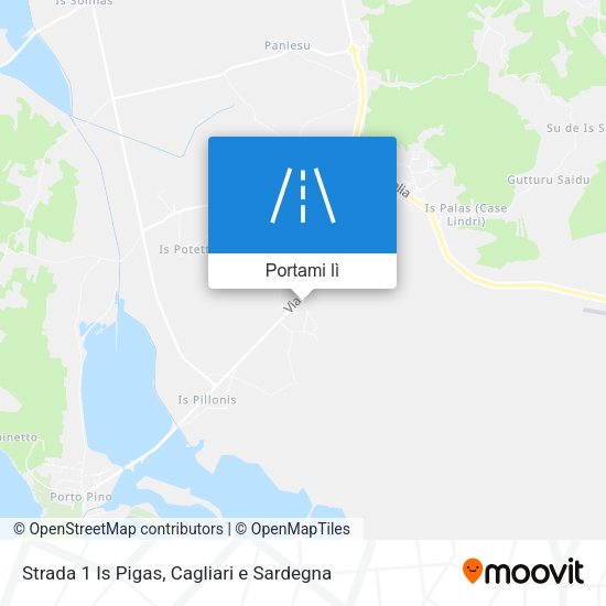 Mappa Strada 1 Is Pigas