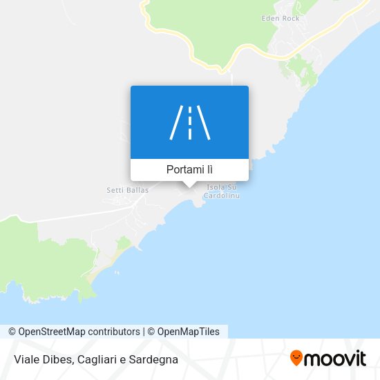 Mappa Viale Dibes