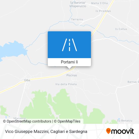 Mappa Vico Giuseppe Mazzini