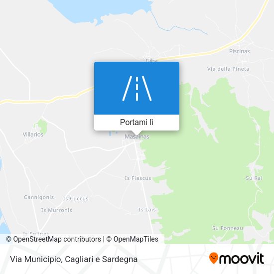 Mappa Via Municipio