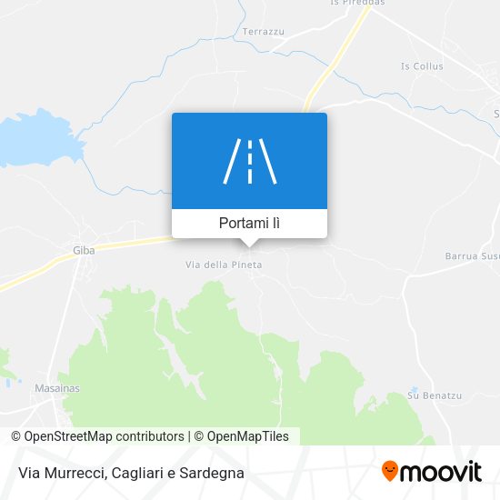 Mappa Via Murrecci