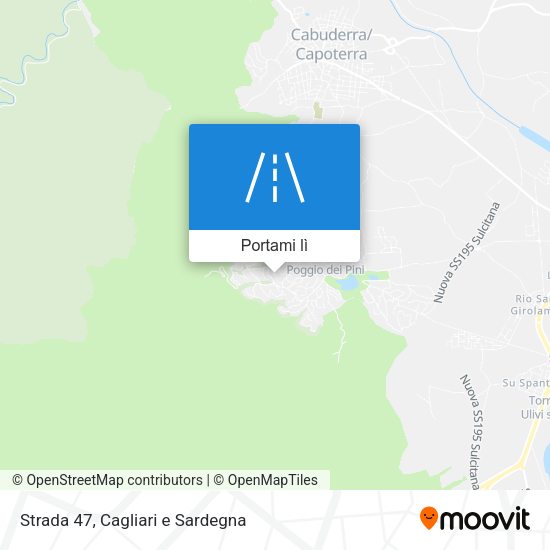 Mappa Strada 47