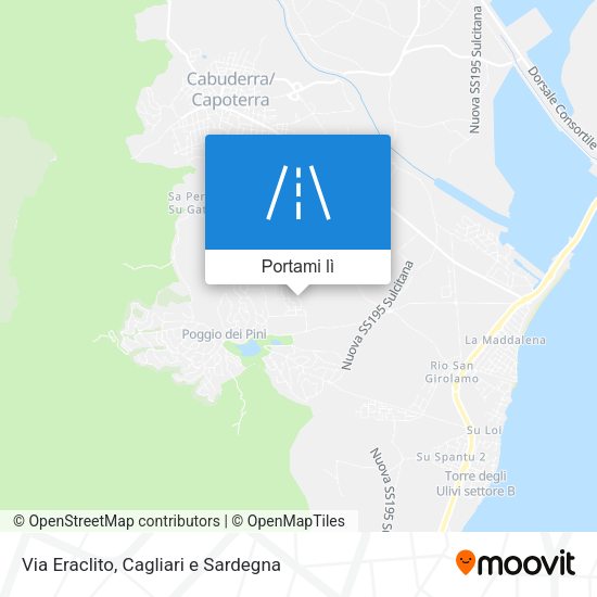Mappa Via Eraclito