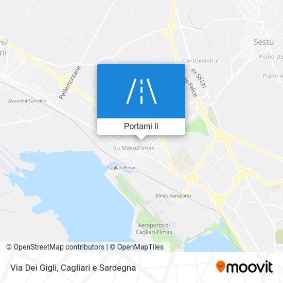 Mappa Via Dei Gigli