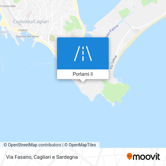 Mappa Via Fasano