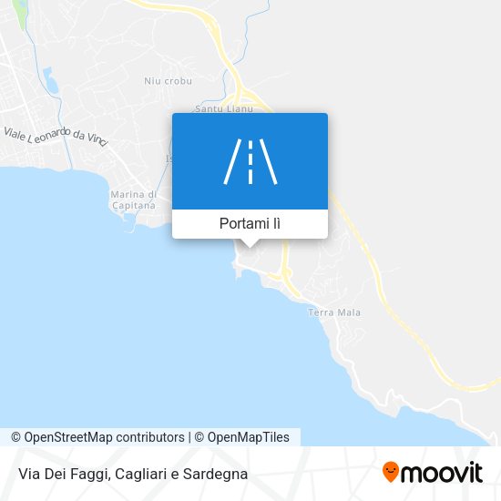 Mappa Via Dei Faggi
