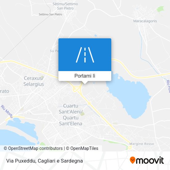 Mappa Via Puxeddu