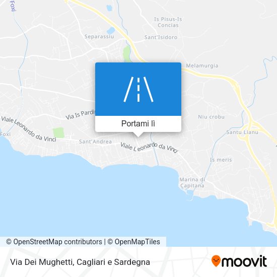 Mappa Via Dei Mughetti