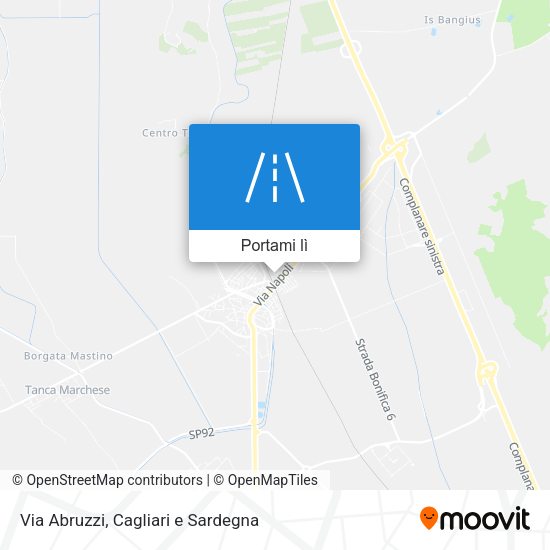 Mappa Via Abruzzi