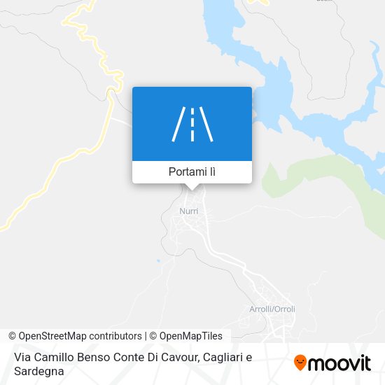 Mappa Via Camillo Benso Conte Di Cavour