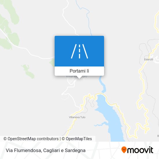 Mappa Via Flumendosa