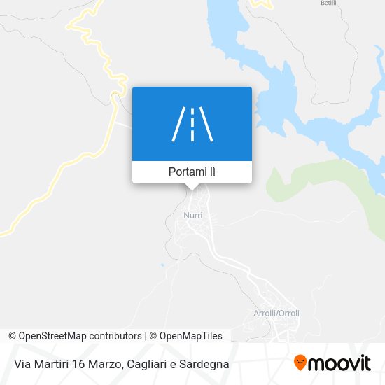 Mappa Via Martiri 16 Marzo