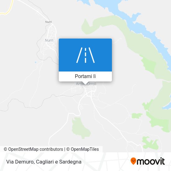 Mappa Via Demuro