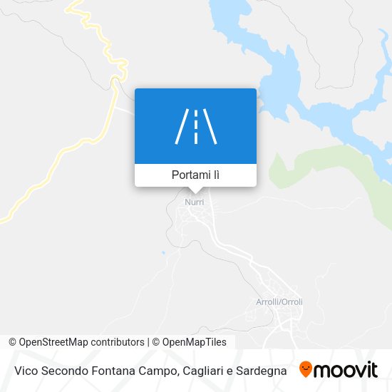 Mappa Vico Secondo Fontana Campo
