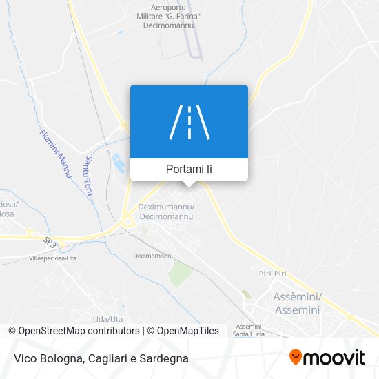 Mappa Vico Bologna