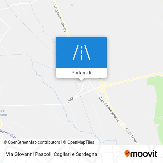 Mappa Via Giovanni Pascoli