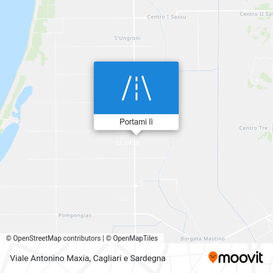 Mappa Viale Antonino Maxia