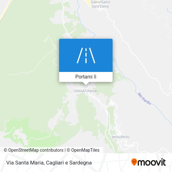 Mappa Via Santa Maria