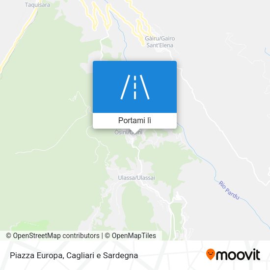Mappa Piazza Europa