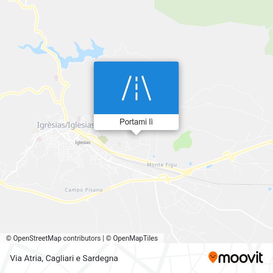 Mappa Via Atria