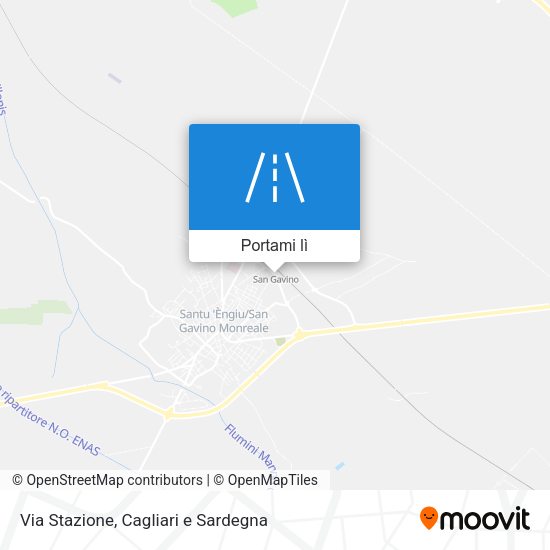 Mappa Via Stazione